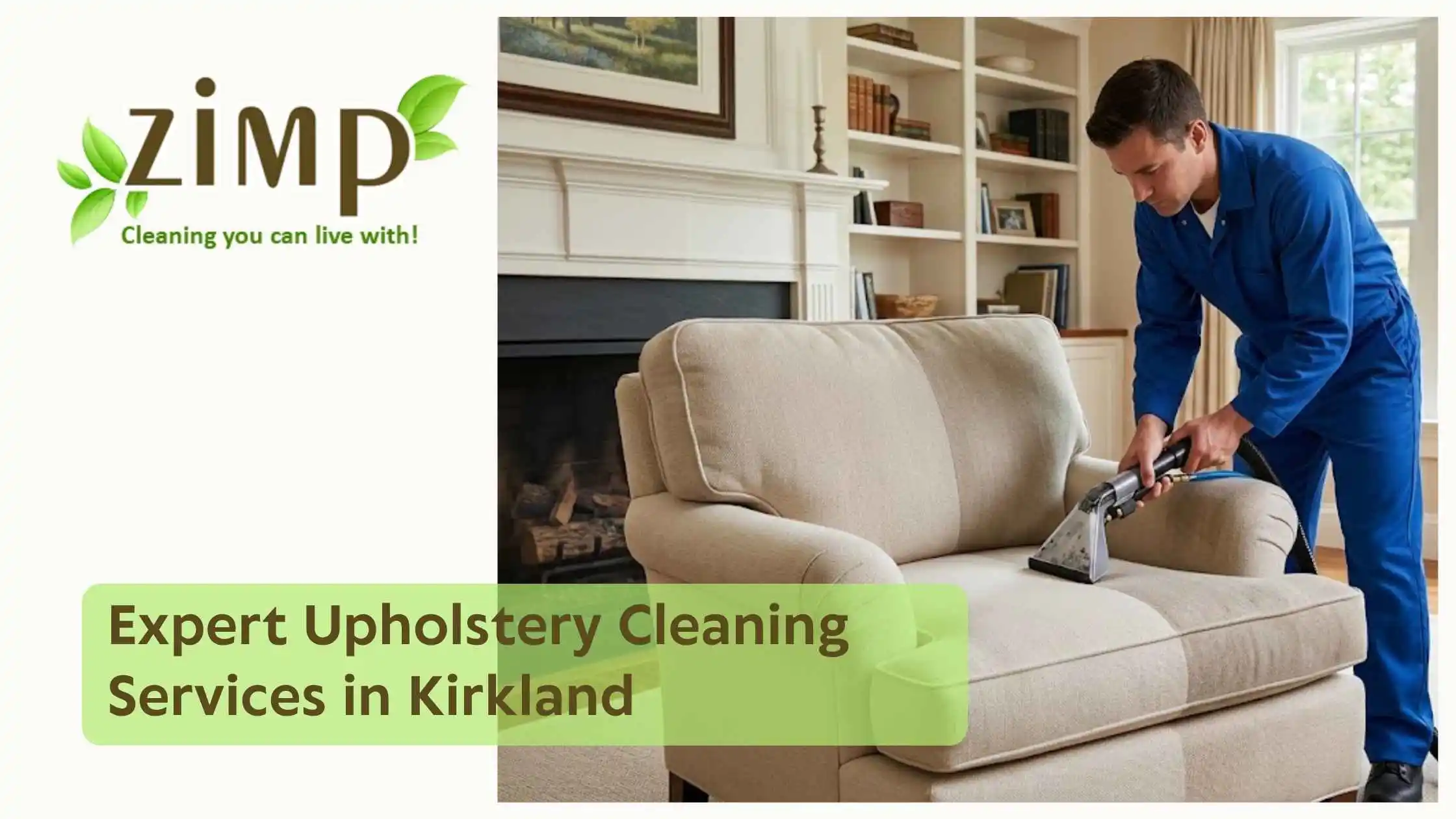Expert Upholstery Cleaning Services in Kirkland