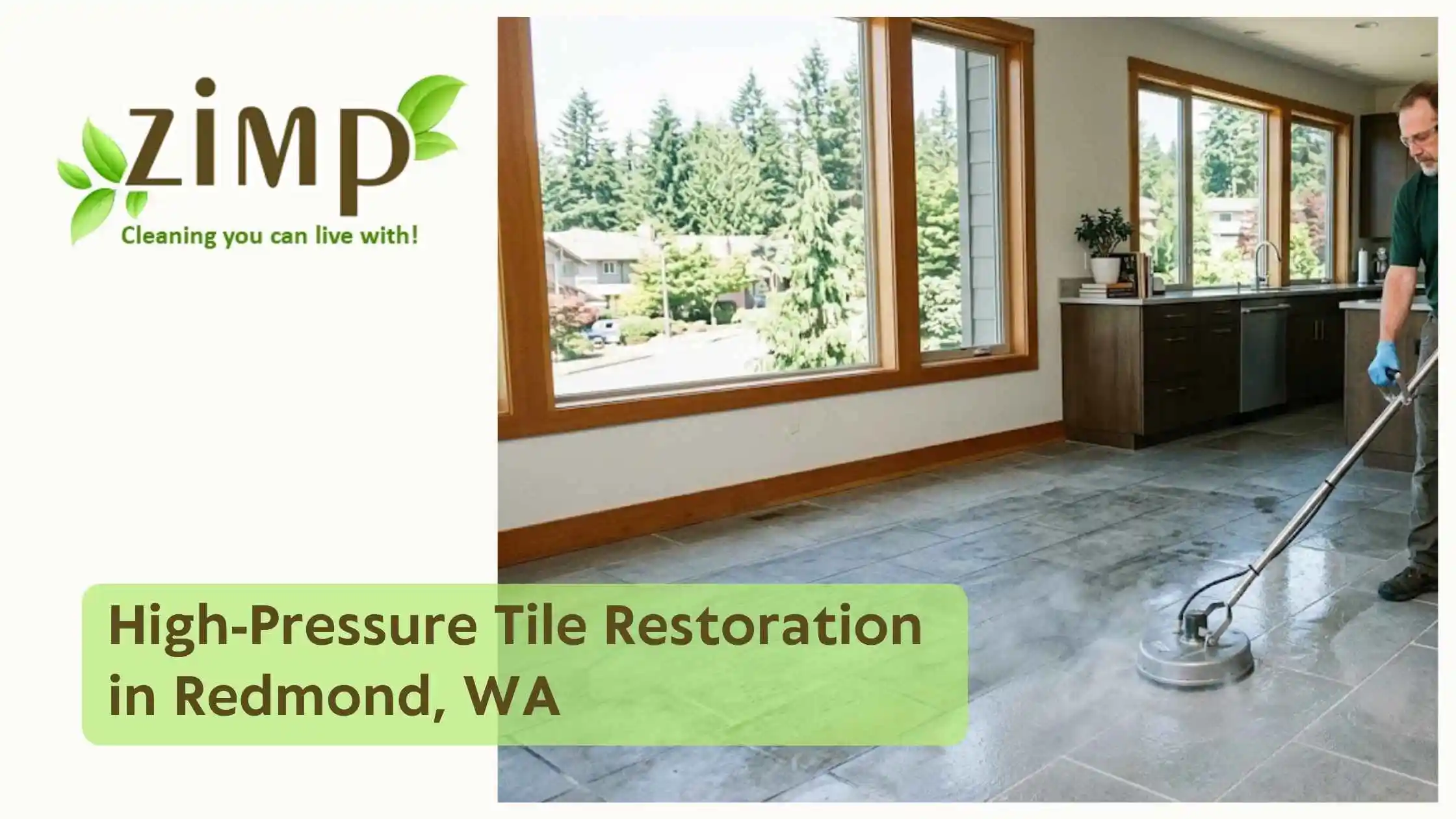 High-Pressure Tile Restoration in Redmond, WA
