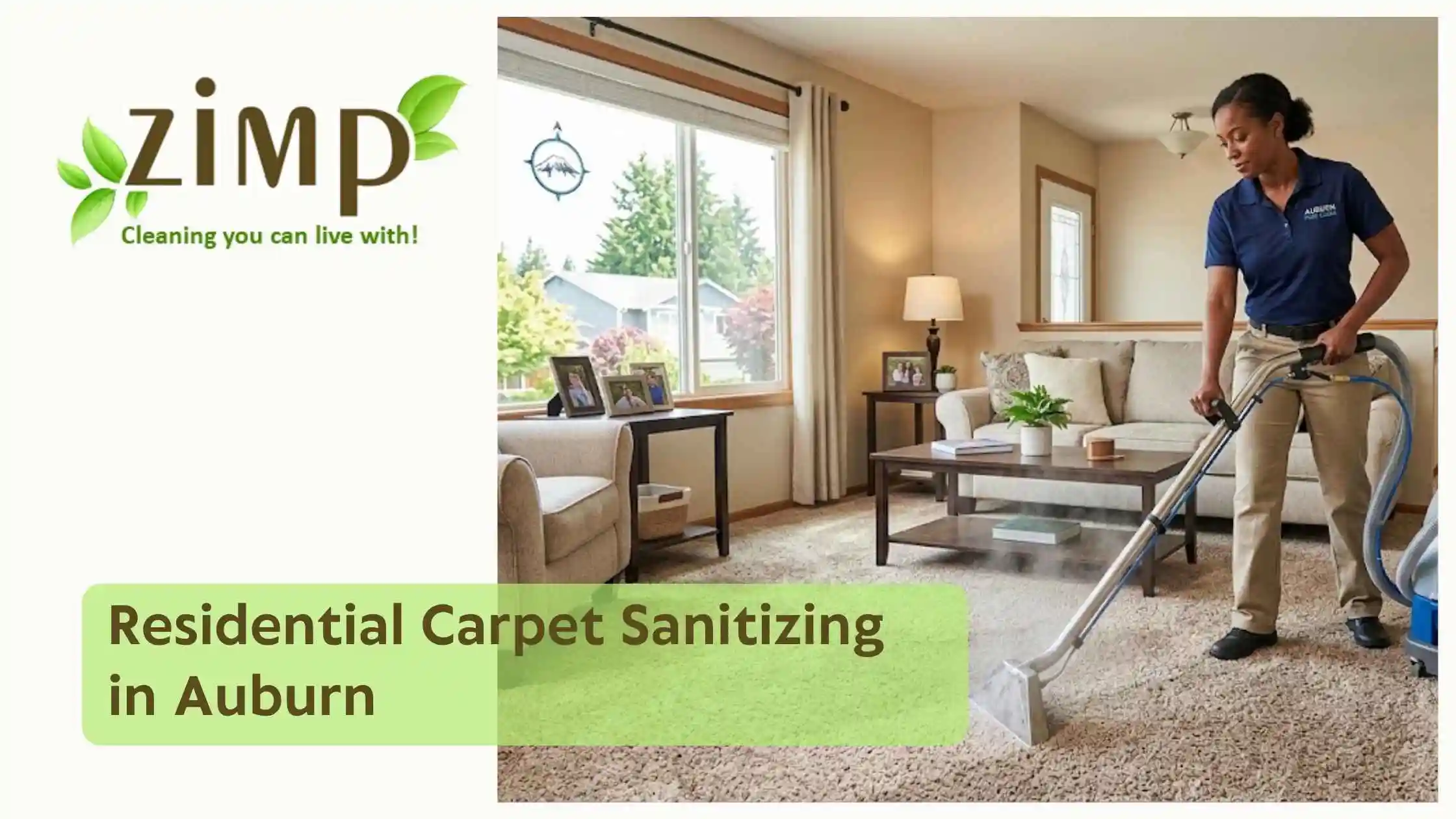 Residential Carpet Sanitizing in Auburn