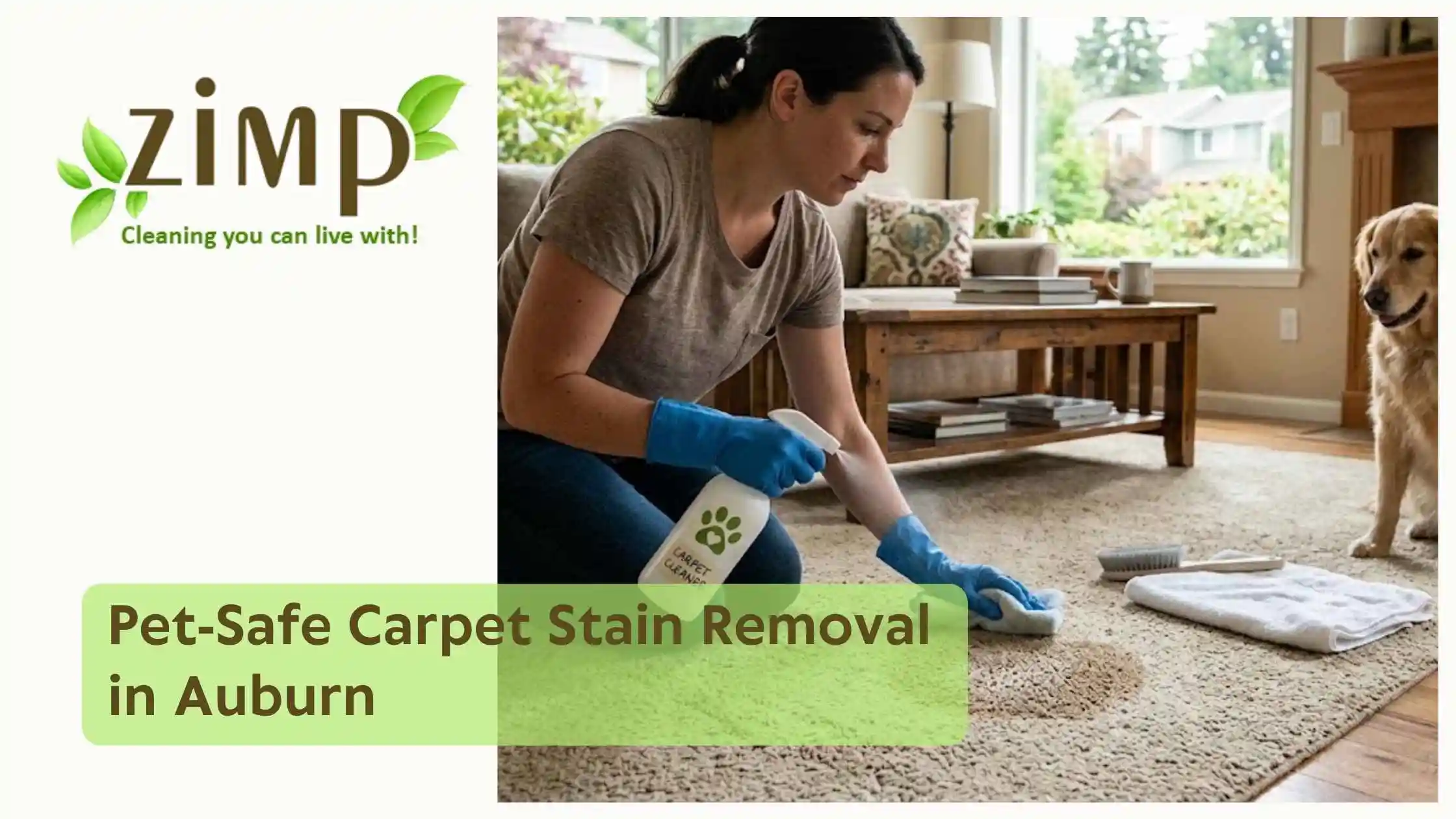 Pet-Safe Carpet Stain Removal in Auburn
